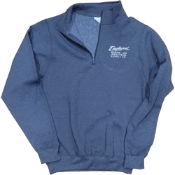 EMS 1/4 ZIP PULLOVER - DARK HEATHER 2X-LARGE